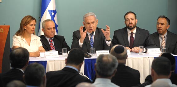 מסיבת עיתונאים / צלם: משה מילר